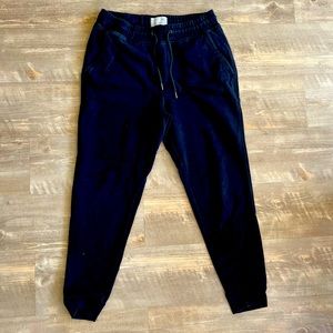 Everlane Black Joggers - medium - 100% cotton